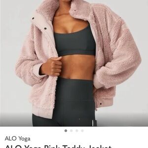 ALO Yoga Blush Teddy Jacket